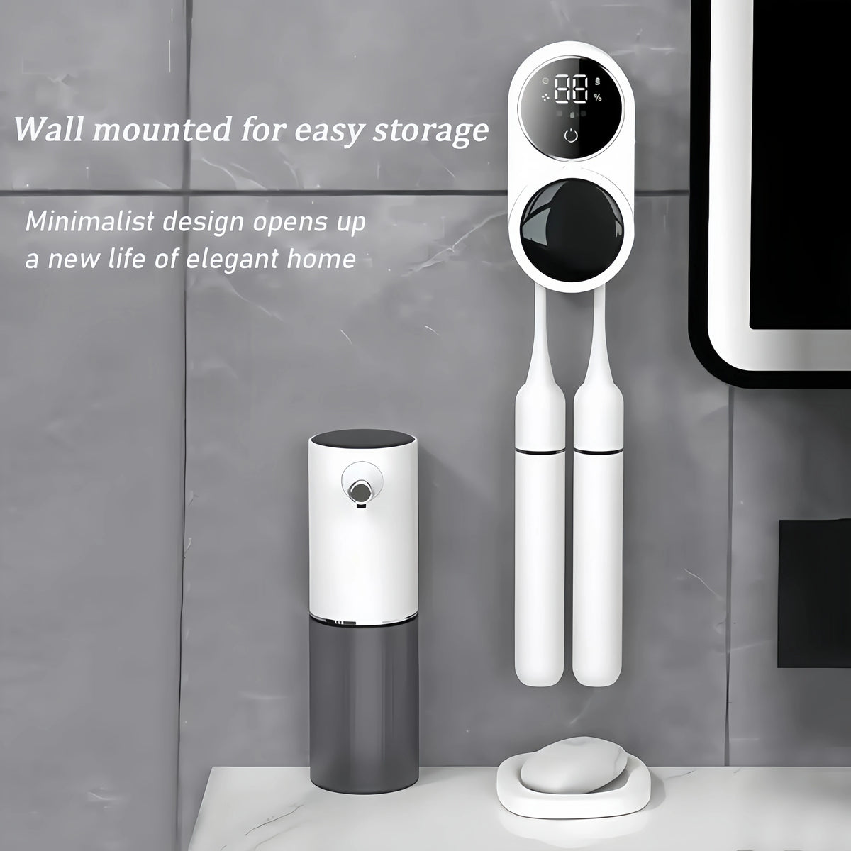 USB charging smart toothbrush sterilizer