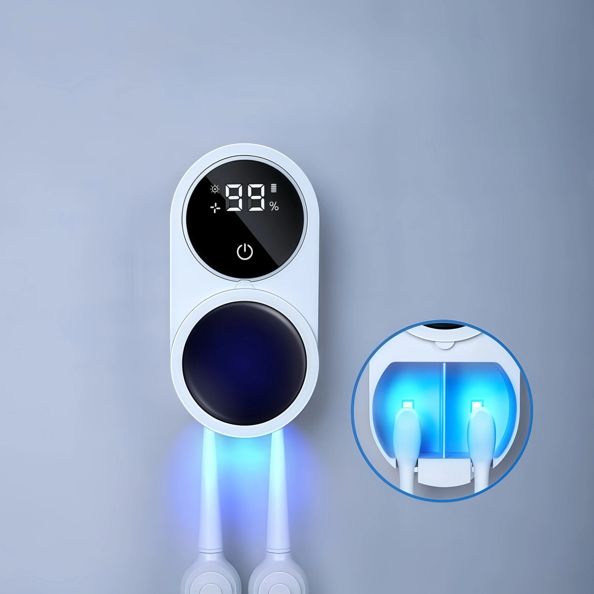 USB charging smart toothbrush sterilizer